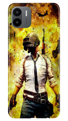 Pubg Mobile Back Case for Redmi A1  (Design - 149)