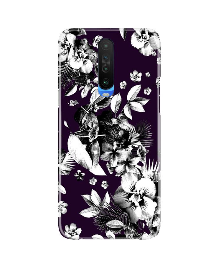 white flowers Case for Redmi K30