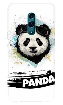 Panda Mobile Back Case for Realme X  (Design - 319)