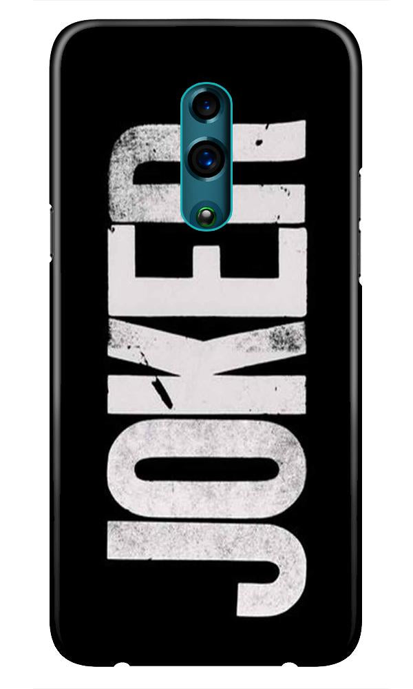 Joker Mobile Back Case for Oppo K3  (Design - 327)