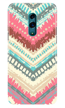 Pattern Mobile Back Case for Realme X  (Design - 368)