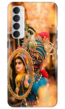 Lord Krishna5 Mobile Back Case for Oppo Reno4 Pro (Design - 20)