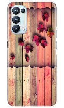 Wooden look2 Mobile Back Case for Oppo Reno5 Pro (Design - 56)