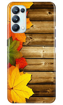 Wooden look3 Mobile Back Case for Oppo Reno5 Pro (Design - 61)