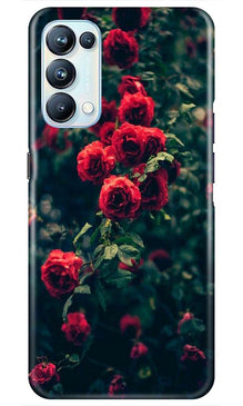 Red Rose Mobile Back Case for Oppo Reno5 Pro (Design - 66)