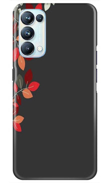 Grey Background Mobile Back Case for Oppo Reno5 Pro (Design - 71)