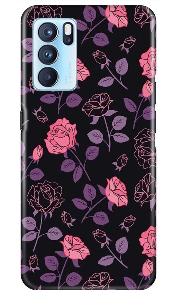 Rose Pattern Case for Oppo Reno6 Pro 5G