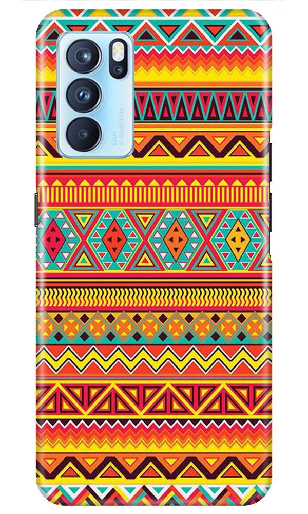 Zigzag line pattern Case for Oppo Reno6 Pro 5G