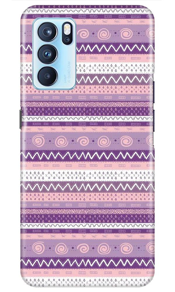 Zigzag line pattern3 Case for Oppo Reno6 Pro 5G