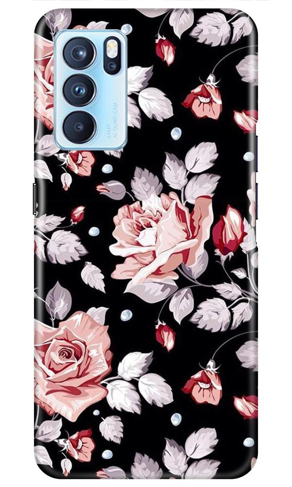 Pink rose Case for Oppo Reno6 5G