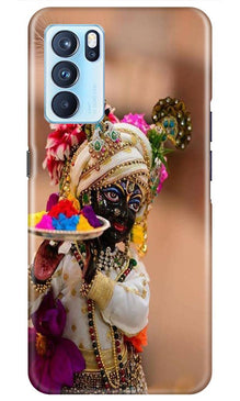 Lord Krishna2 Mobile Back Case for Oppo Reno6 Pro 5G (Design - 17)