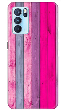 Wooden look Mobile Back Case for Oppo Reno6 Pro 5G (Design - 24)