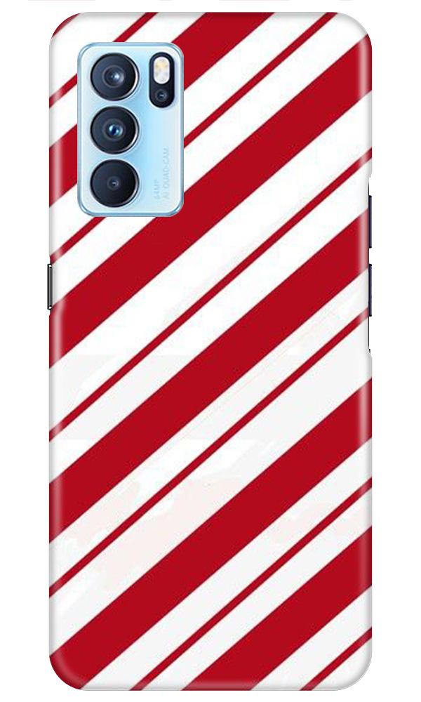 Red White Case for Oppo Reno6 Pro 5G