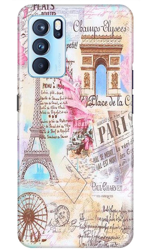 Paris Eiftel Tower Case for Oppo Reno6 Pro 5G