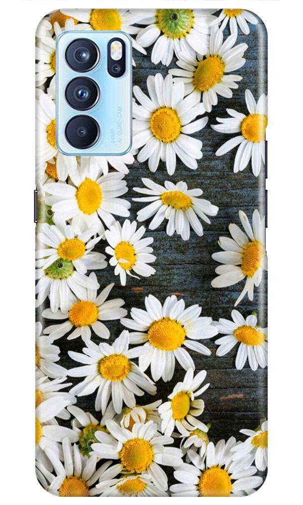 White flowers2 Case for Oppo Reno6 Pro 5G