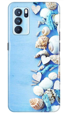 Sea Shells2 Mobile Back Case for Oppo Reno6 Pro 5G (Design - 64)