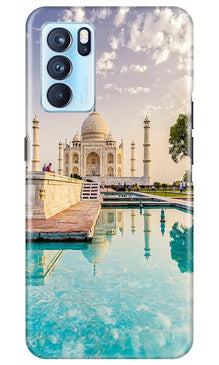 Tajmahal Mobile Back Case for Oppo Reno6 Pro 5G (Design - 96)