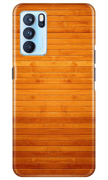 Wooden Look Mobile Back Case for Oppo Reno6 Pro 5G  (Design - 111)