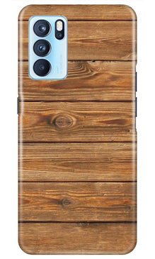 Wooden Look Mobile Back Case for Oppo Reno6 Pro 5G  (Design - 113)