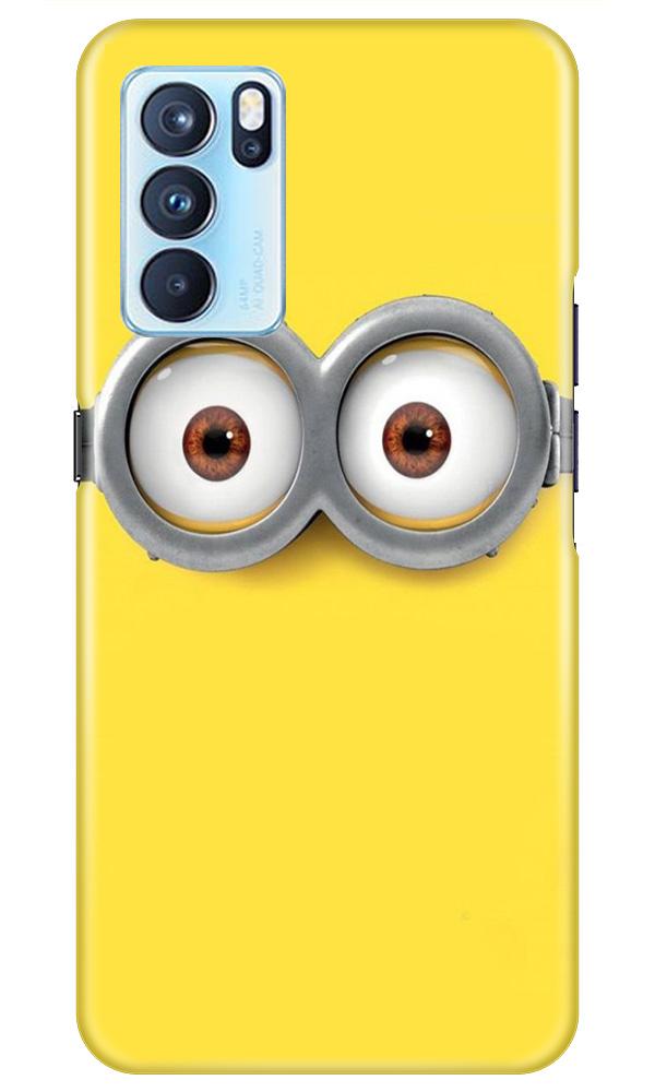 Minions Case for Oppo Reno6 Pro 5G  (Design - 128)