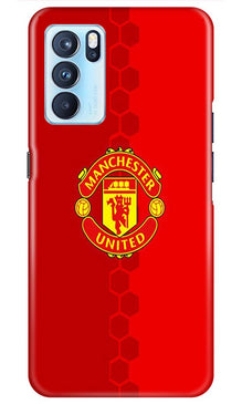 Manchester United Mobile Back Case for Oppo Reno6 Pro 5G  (Design - 157)