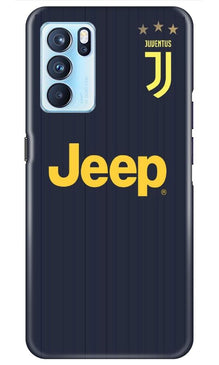 Jeep Juventus Mobile Back Case for Oppo Reno6 5G  (Design - 161)