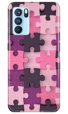 Puzzle Mobile Back Case for Oppo Reno6 5G (Design - 199)