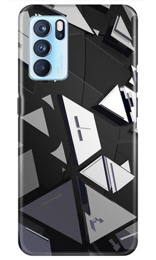 Modern Art Mobile Back Case for Oppo Reno6 Pro 5G (Design - 230)