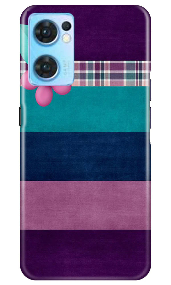 Purple Blue Case for Oppo Reno7 5G