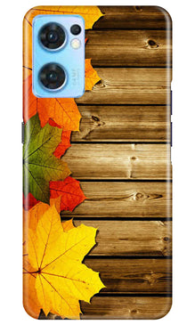 Wooden look3 Mobile Back Case for Oppo Reno7 5G (Design - 61)