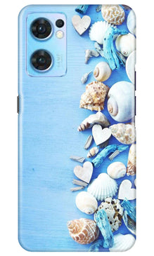 Sea Shells2 Mobile Back Case for Oppo Reno7 5G (Design - 64)