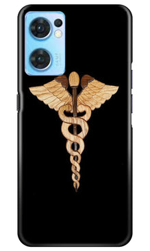 Doctor Logo Mobile Back Case for Oppo Reno7 5G  (Design - 134)