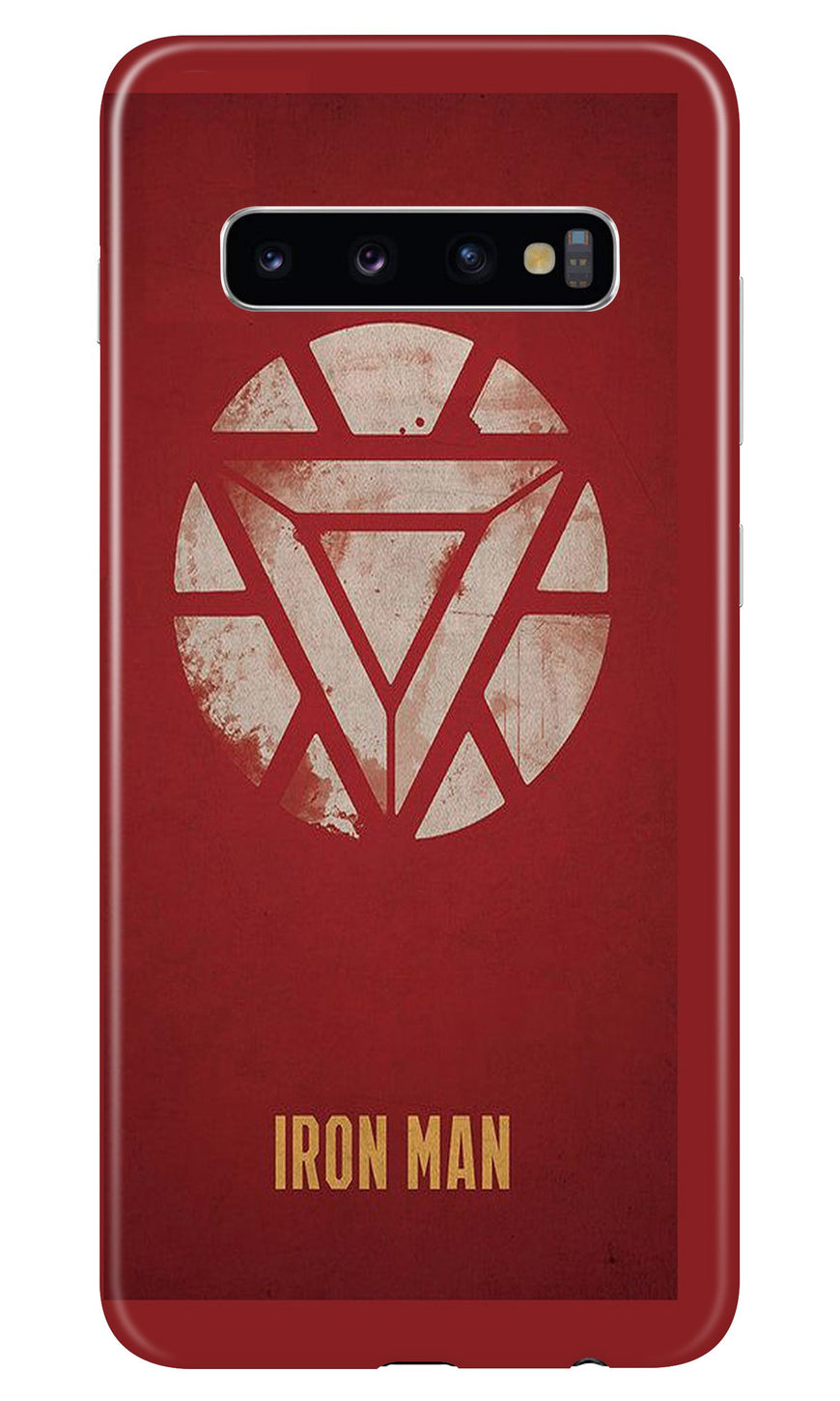 Iron Man Superhero Case for Samsung Galaxy S10 Plus  (Design - 115)