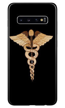 Doctor Logo Mobile Back Case for Samsung Galaxy S10  (Design - 134) (Design - 134)