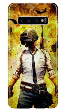 Pubg Mobile Back Case for Samsung Galaxy S10 Plus  (Design - 180) (Design - 180)