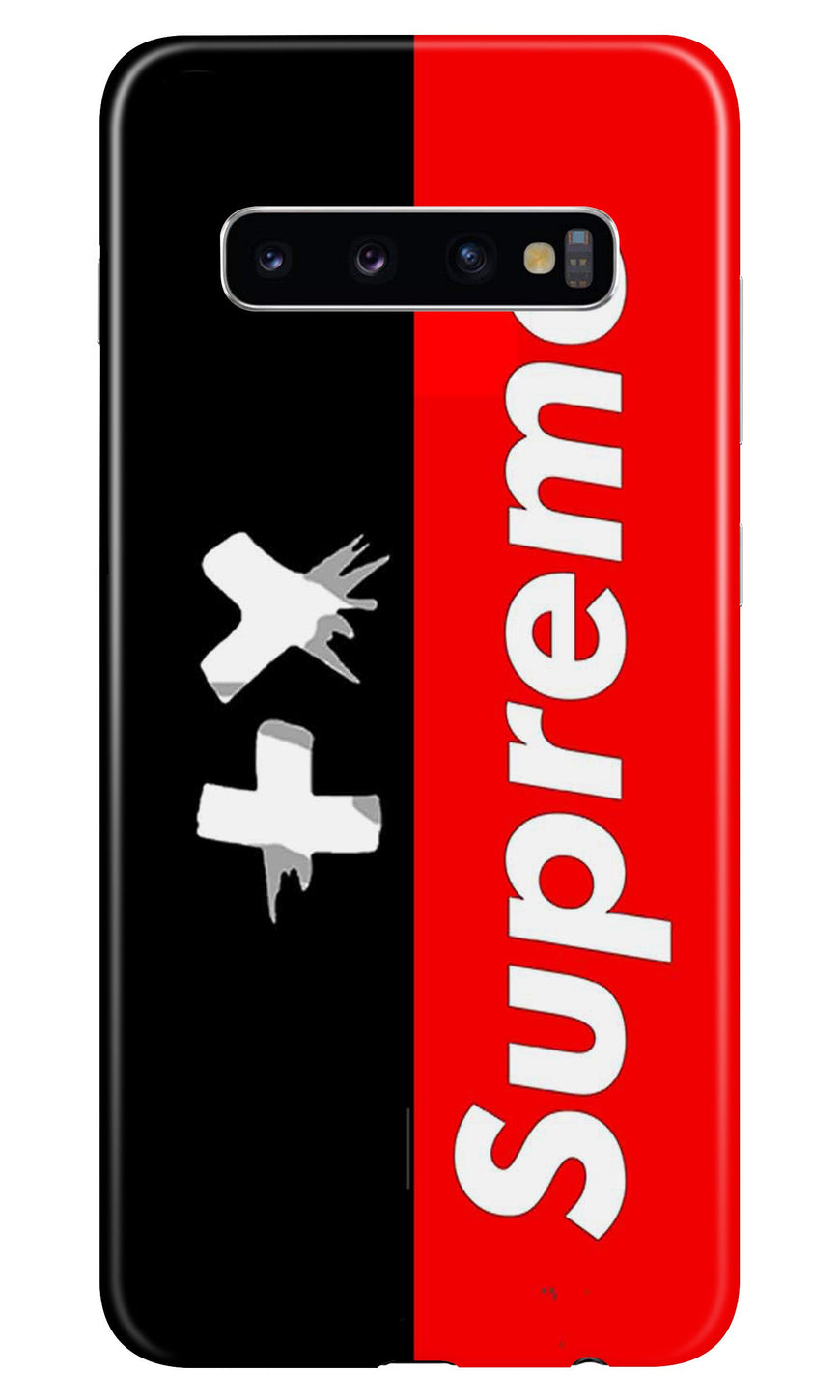 Supreme Mobile Back Case for Samsung Galaxy S10 Plus  (Design - 389)