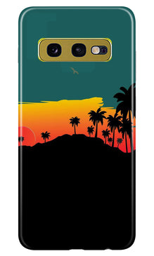 Sky Trees Mobile Back Case for Samsung Galaxy S10E (Design - 191)