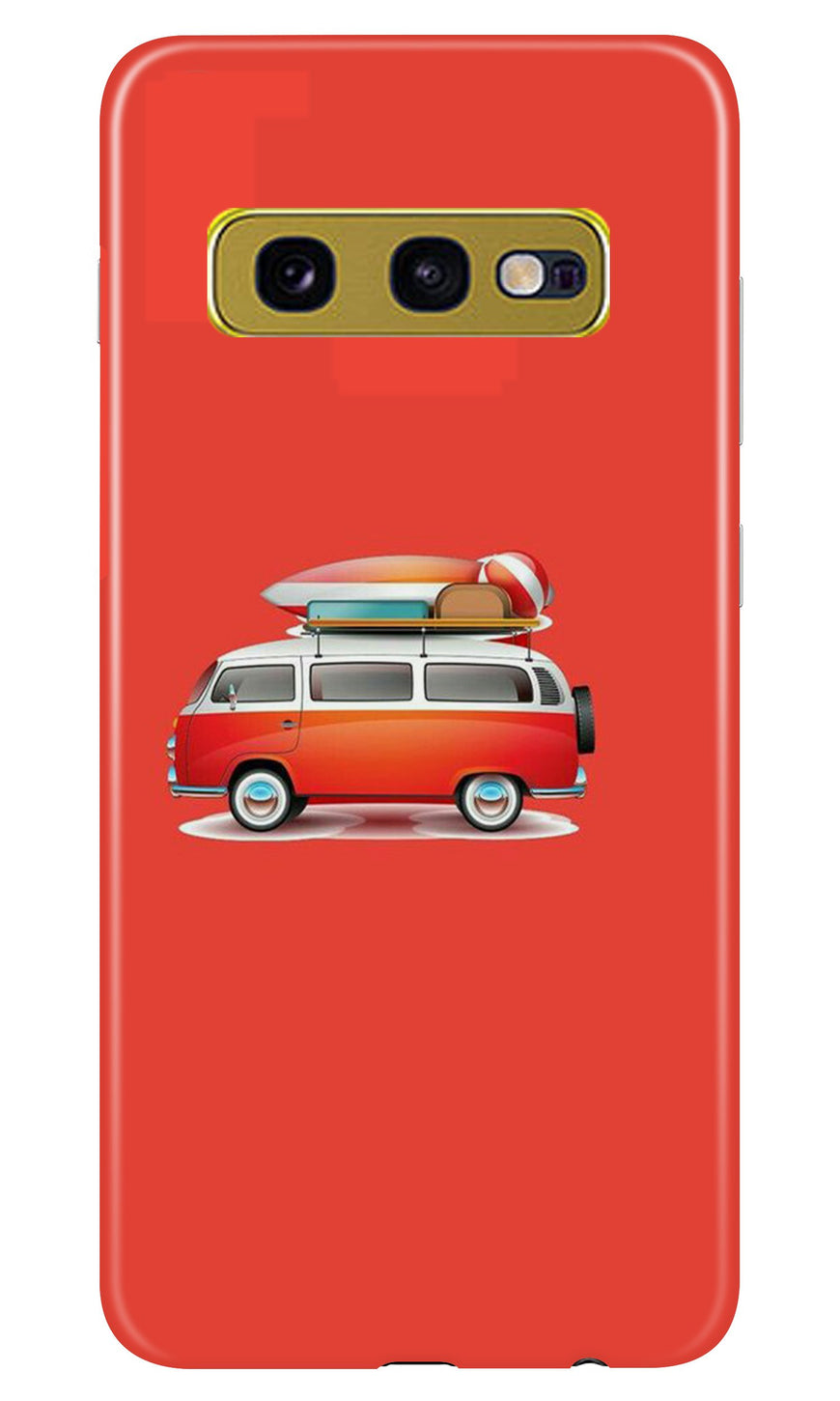 Travel Bus Case for Samsung Galaxy S10E (Design No. 258)