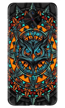 Owl Mobile Back Case for Vivo S1 Pro   (Design - 360)