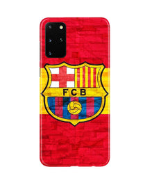FCB Football Mobile Back Case for Galaxy S20 Plus  (Design - 174)