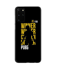 Pubg Winner Winner Mobile Back Case for Galaxy S20 Plus  (Design - 177)