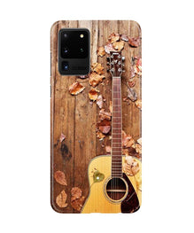 Guitar Mobile Back Case for Galaxy S20 Ultra (Design - 43)