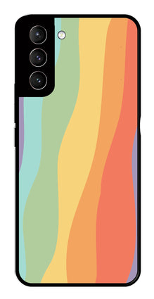 Muted Rainbow Metal Mobile Case for Samsung Galaxy S21 5G