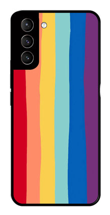 Rainbow MultiColor Metal Mobile Case for Samsung Galaxy S21 5G