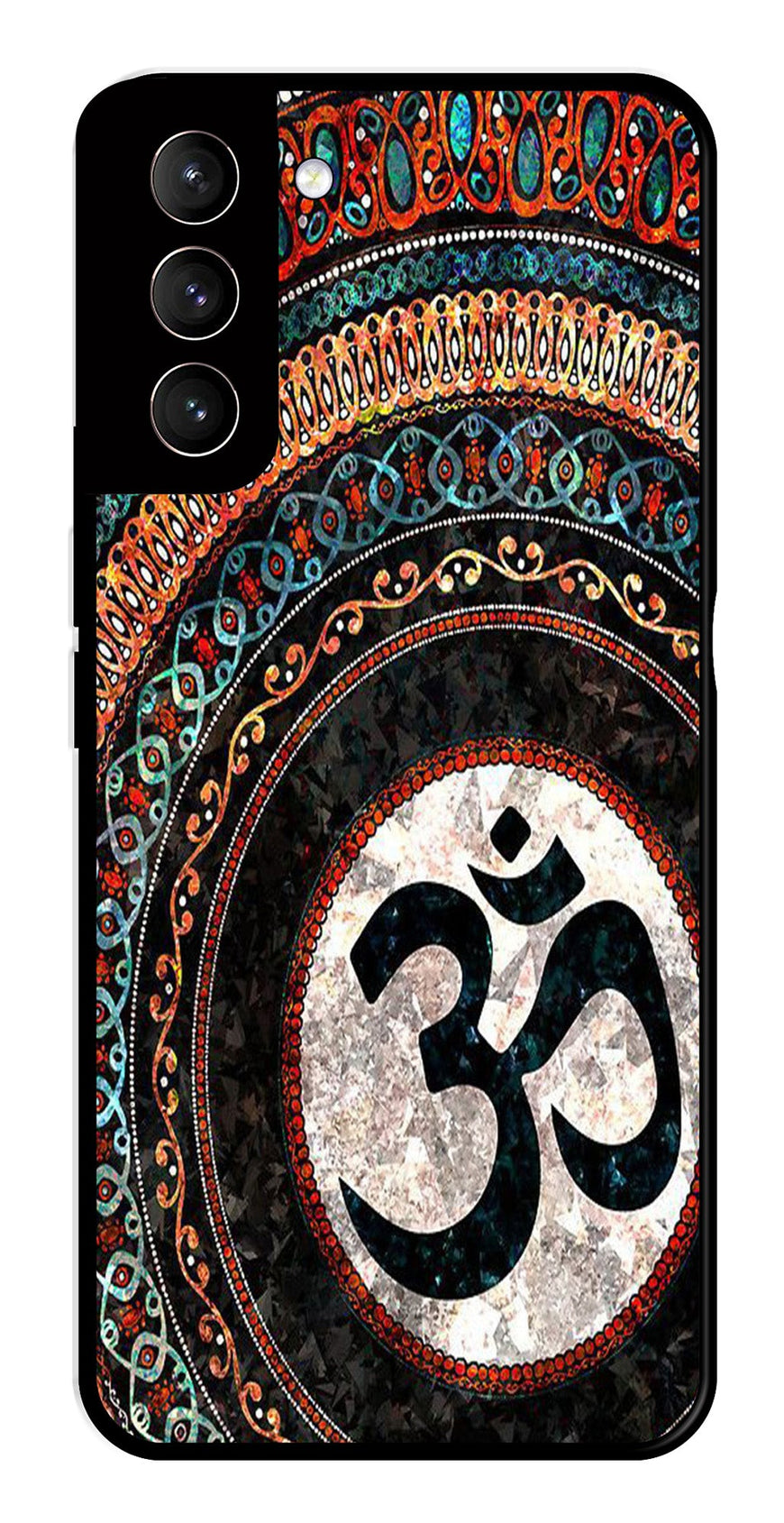 Oum Design Metal Mobile Case for Samsung Galaxy S22 5G   (Design No -15)