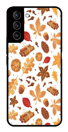 Autumn Leaf Metal Mobile Case for Samsung Galaxy S21 5G