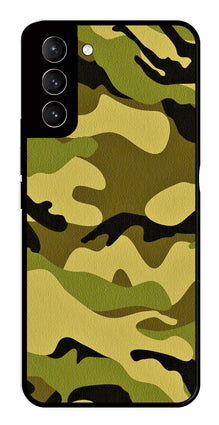 Army Pattern Metal Mobile Case for Samsung Galaxy S21 5G