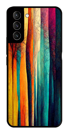 Modern Art Colorful Metal Mobile Case for Samsung Galaxy S22 5G