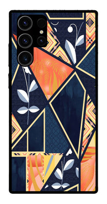 Marble Design Metal Mobile Case for Samsung Galaxy S22 Ultra 5G