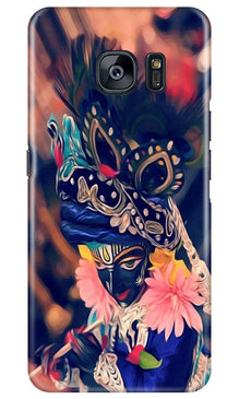 Lord Krishna Mobile Back Case for Samsung Galaxy S7 Edge (Design - 16)